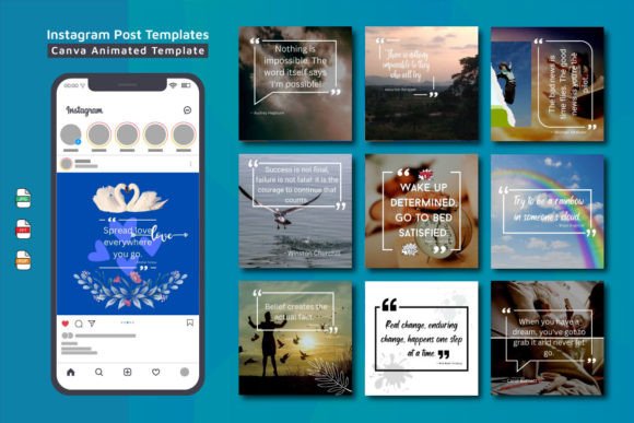 Canva Animated Instagram Post Template