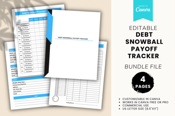Debt Snowball Tracker: A Canva Template for Coaches