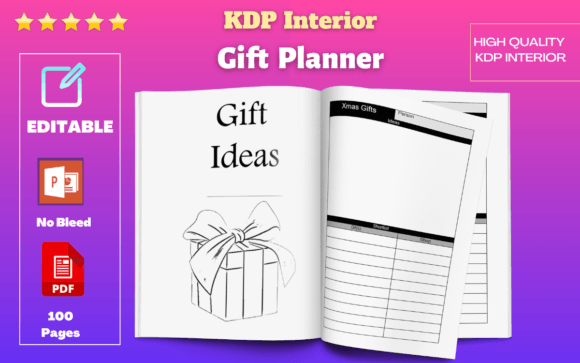 Editable Event Gift Planner: Streamlining Visual Communication