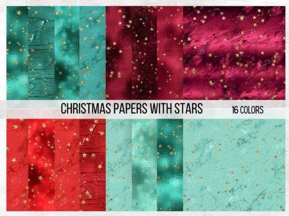 Festive Design Foundations: Leveraging Red and Green Christmas Papers